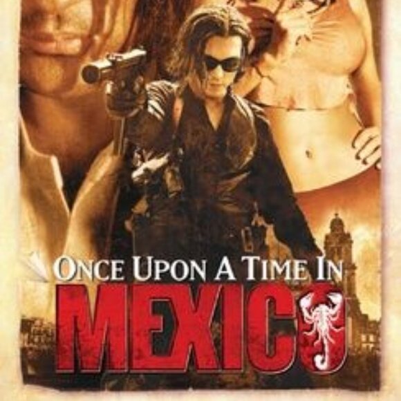 Once Upon A Time In Mexico DVD Antonio Banderas Salma Hayek Johnny Depp Columbia - Picture 1 of 3